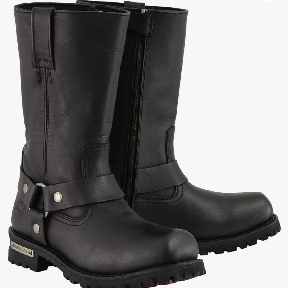 Harley Davidson Milwaukee leather Men's motorcycle boots